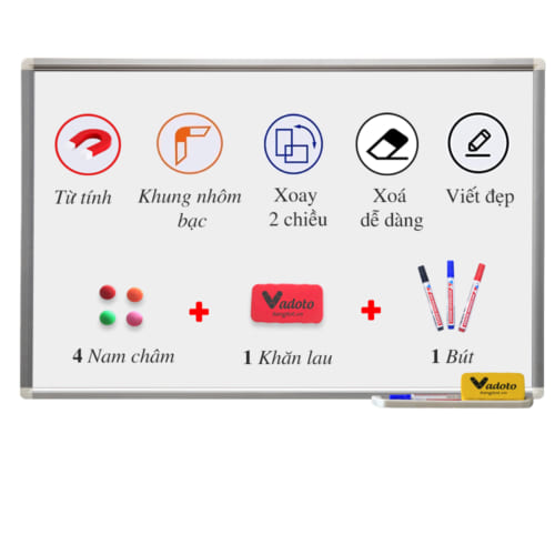bảng từ trắng cao cấp ceramic