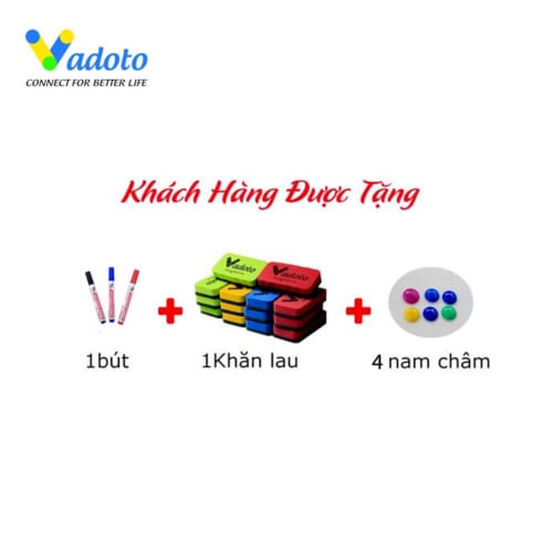Bảng từ xanh treo tường viết phấn