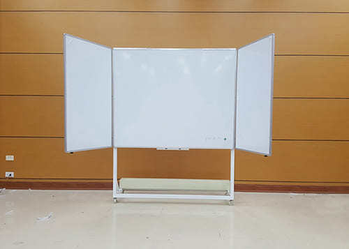 Bảng cánh gập trắng xanh