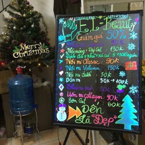 Bảng huỳnh quang có chân