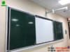 Lắp đặt bảng trượt ngang tại học viện tài chính