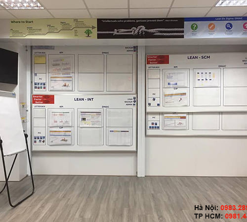 Lắp đặt bảng cột công ty ABB KCN Tiên Sơn, Bắc Ninh