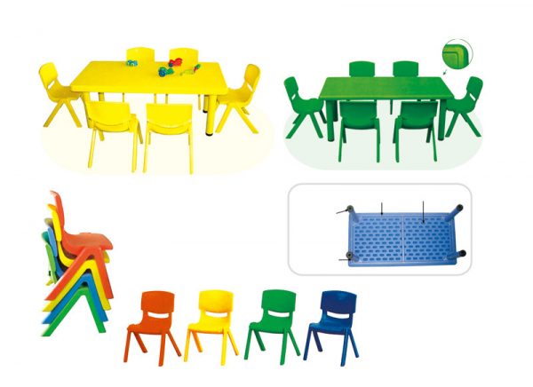 Bàn ghế nhựa cho bé từ 2-6 tuổi