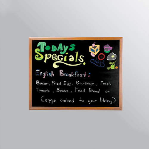 Bảng gỗ menu Elegance