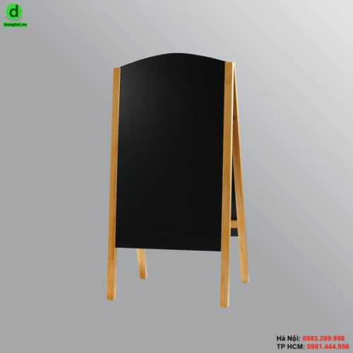 Bảng menu 2 mặt đứng Slide Big