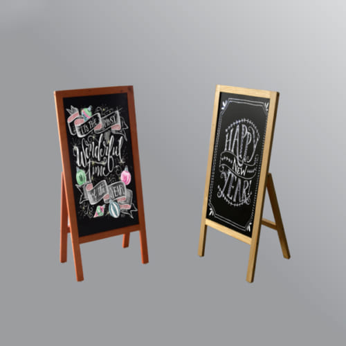 Bảng menu đứng 1 mặt