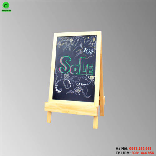Bảng menu đứng Little Garden