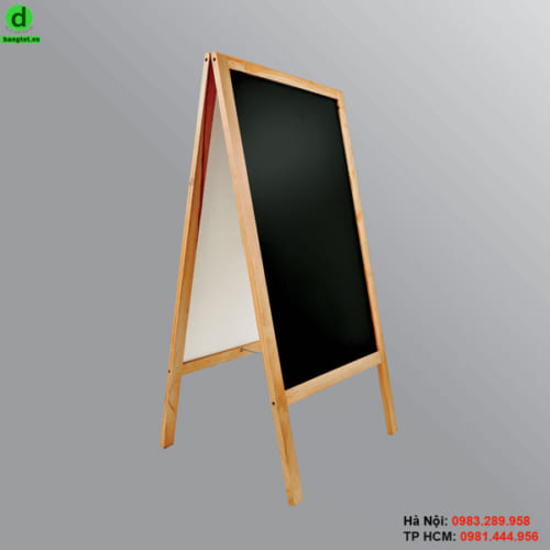 Bảng menu gỗ đứng Romana