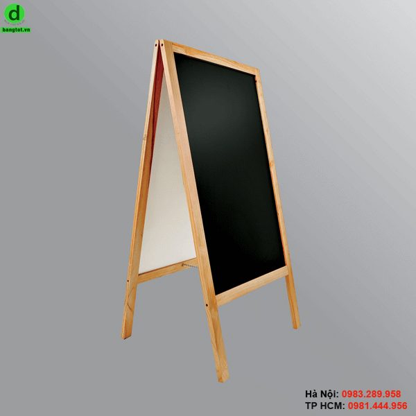 Bảng menu gỗ đứng Romana