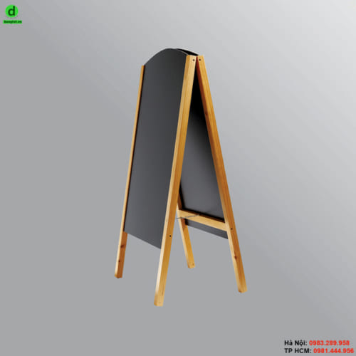 Bảng menu gỗ đứng