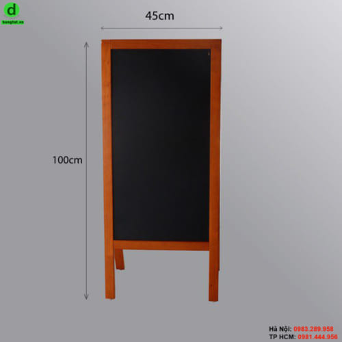 Bảng menu nhà hàng có chân