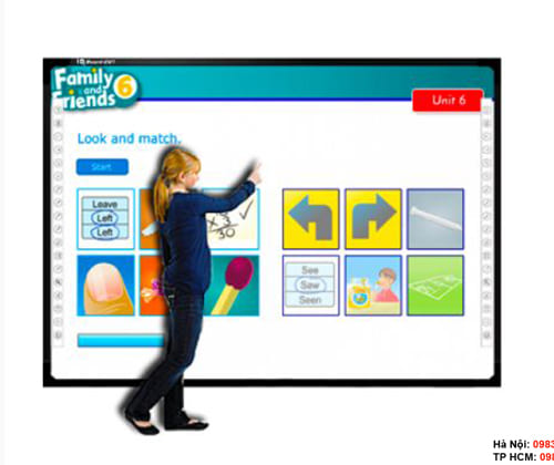 Bảng thông minh tương tác IQBoard DVT 87'' (8 Touch)