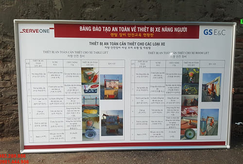 Bảng từ trắng dán decal