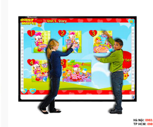 Bảng tương tác thông minh IQBoard DVT 82'' (10 Touch)