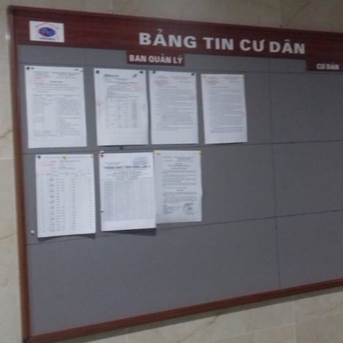 Lắp bảng tin cư chất chất lượng cao