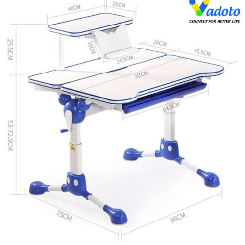 Bàn học chống gù chống cận cho bé