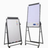 Bảng Flipchart Cao Cấp Vadoton Busan - Điều Chỉnh Chiều Cao, Chân Di Dộng Gấp Gọn - Kẹp Giấy