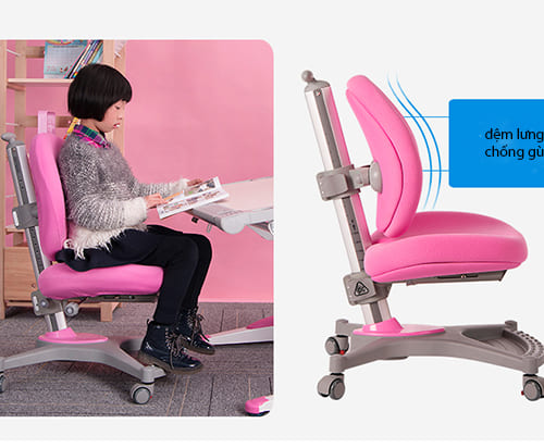 Ghế ngồi đệm êm chống gù