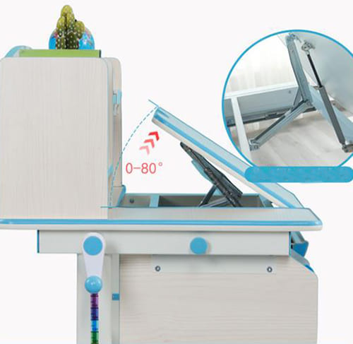 Bàn học vdt120-2 xanh