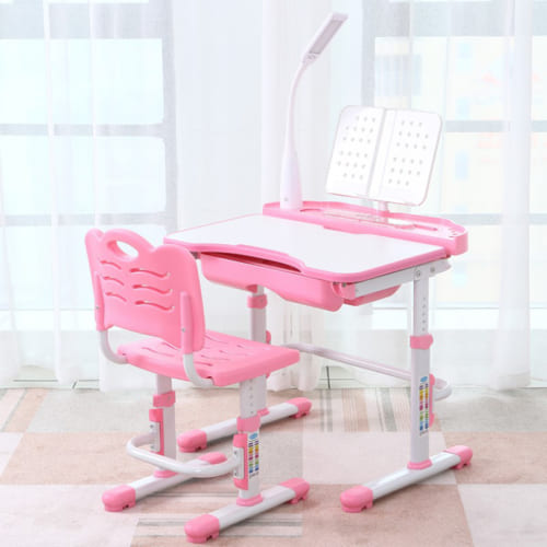 Bàn ghế Q8 plus hồng
