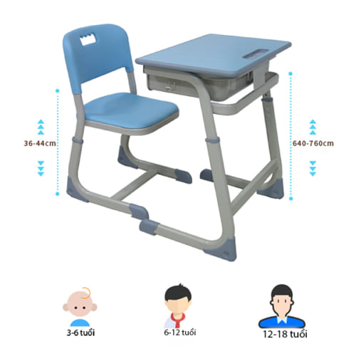 Bộ bàn ghế học sinh