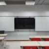 Hệ Bảng Trượt Liền Khối Dạy Học Trung Học Cơ Sở - Trung Học Phổ Thông  - 2 Bảng Từ Trắng Trượt Ngang Kết Hợp Màn Hình - ( VADOTO-SSBT02xxxx)