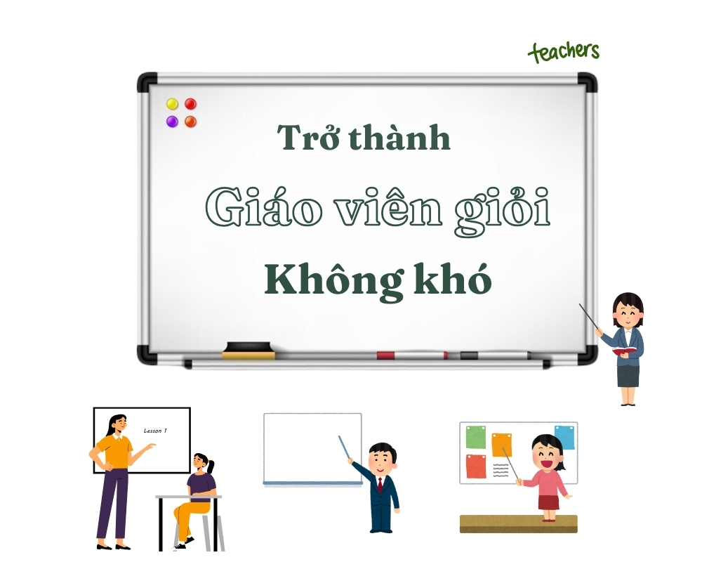 Bảng từ trắng treo tường - công cụ hỗ trợ đắc lực cho giáo viên