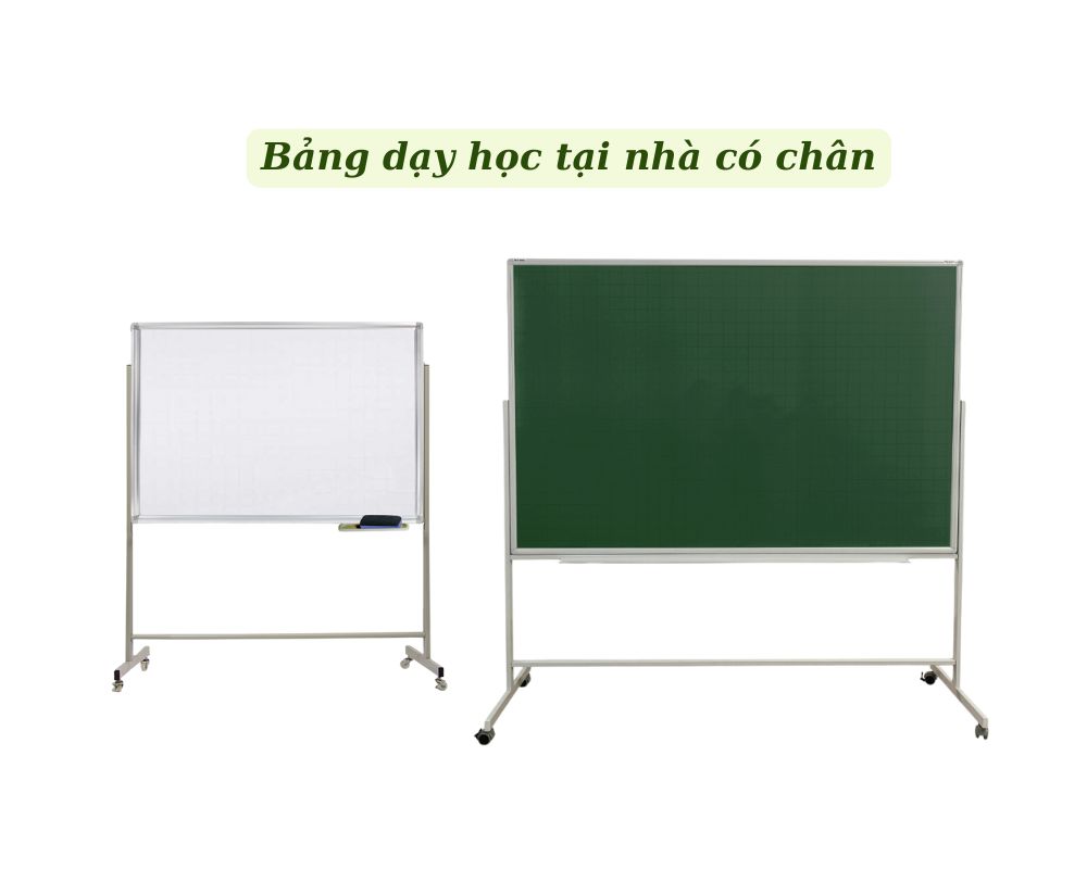 Bảng dạy học ở nhà có chân