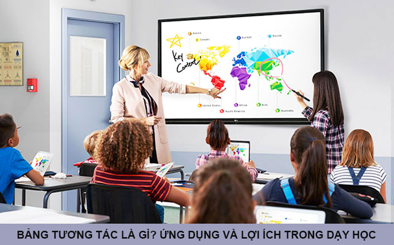 Màn hình tương tác thông minh cho lớp học