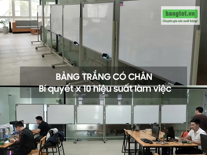 Bảng trắng có chân