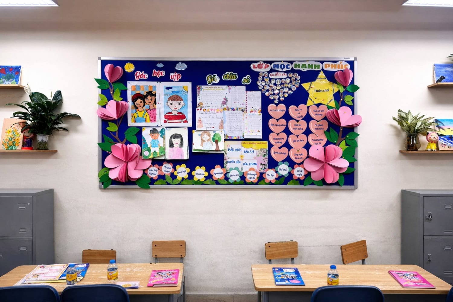 Bảng ghim kỉ niệm lớp học