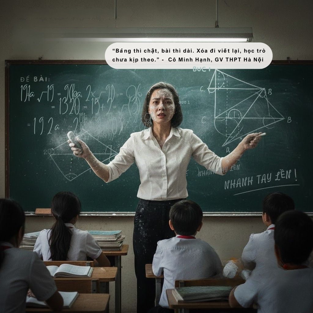 Nỗi sợ cháy giáo án của các thầy cô