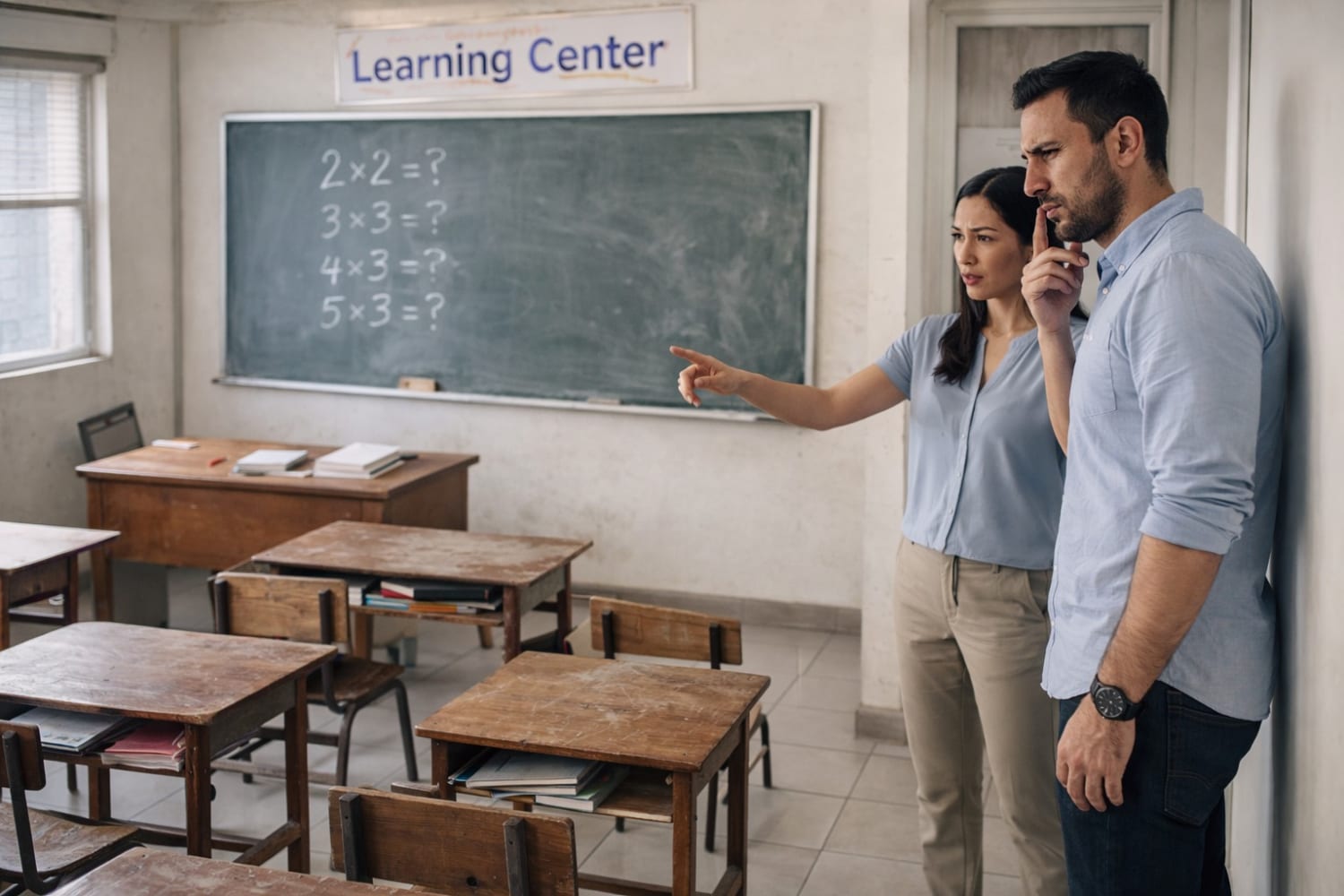 Cơ sở vật chất cũ kỹ ảnh hưởng đến công tác giảng dạy của thầy cô