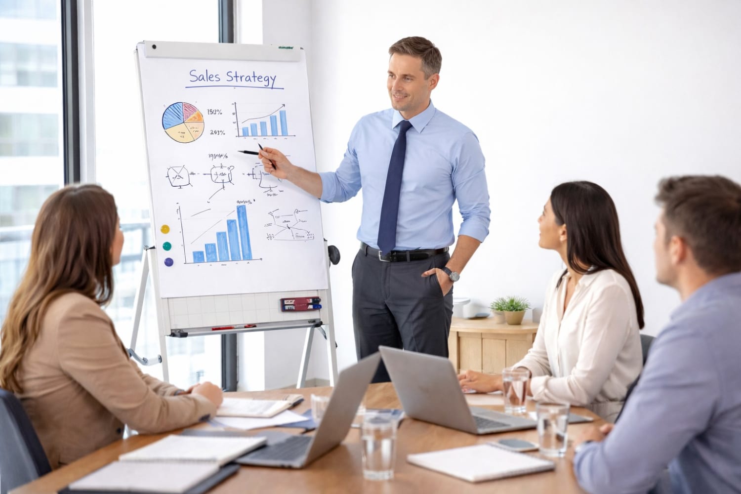 Nâng cao hiệu quả họp văn phòng nhờ bảng Flipchart